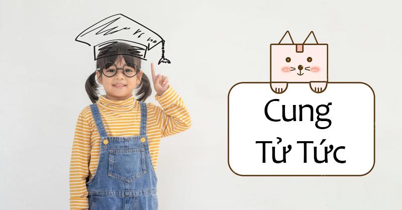 Tử cung trên bầu trời kết hợp với các ngôi sao khác