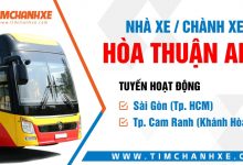 Gửi hàng nhà xe Hòa Thuận Anh