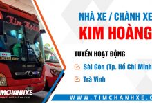 Gửi hàng nhà xe Kim Hoàng Trà Vinh