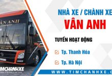 Gửi hàng nhà xe Vân Anh (Thanh Hóa)
