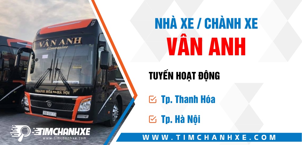 Gửi hàng nhà xe Vân Anh (Thanh Hóa)