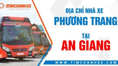 Địa chỉ & Số điện thoại xe Phương Trang (FUTA Express) tại An Giang