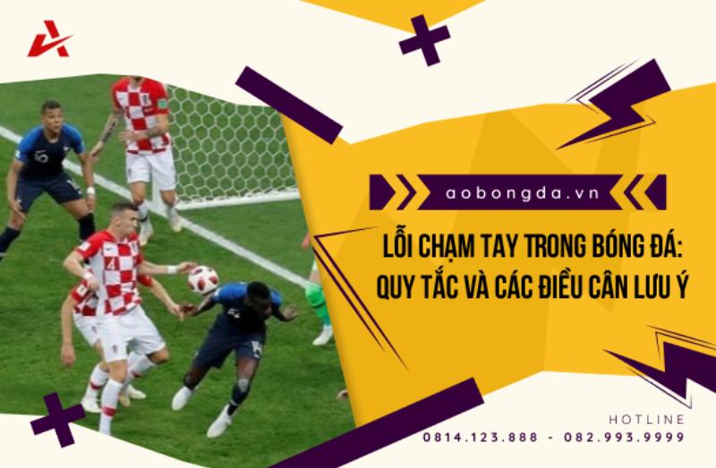 Trọng tài phán đoán lỗi chạm tay