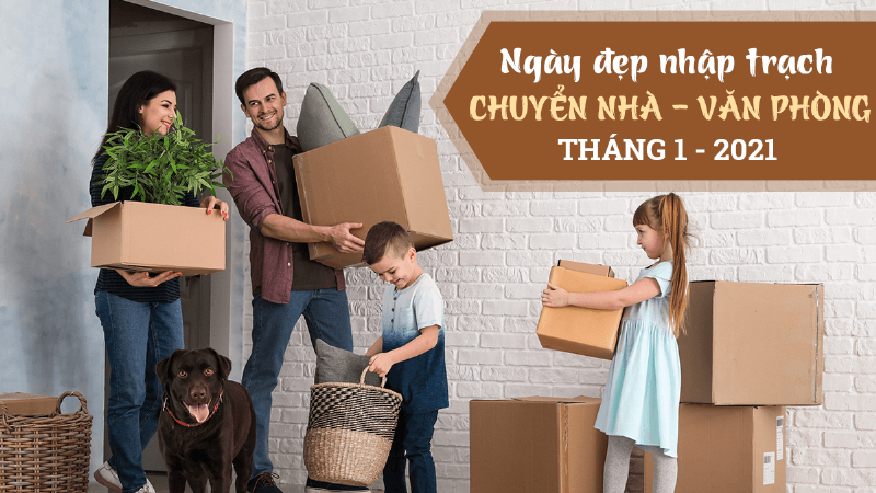 Ngày đẹp xây nhà tháng 1 năm 2021