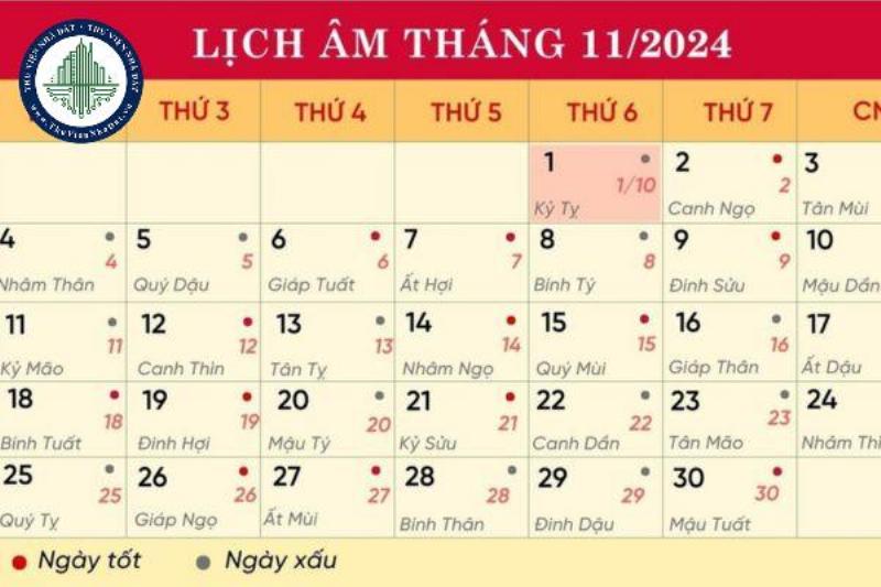 Ngày Tốt Tháng 10 Âm Lịch