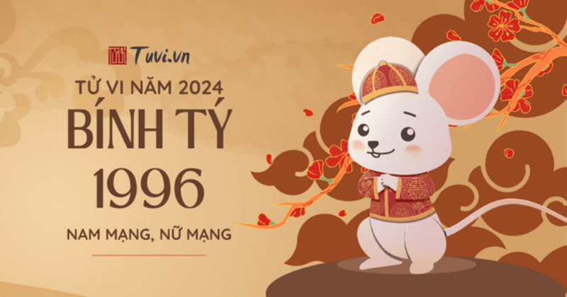 Tử vi Bính Tý 1996 Nam Mạng