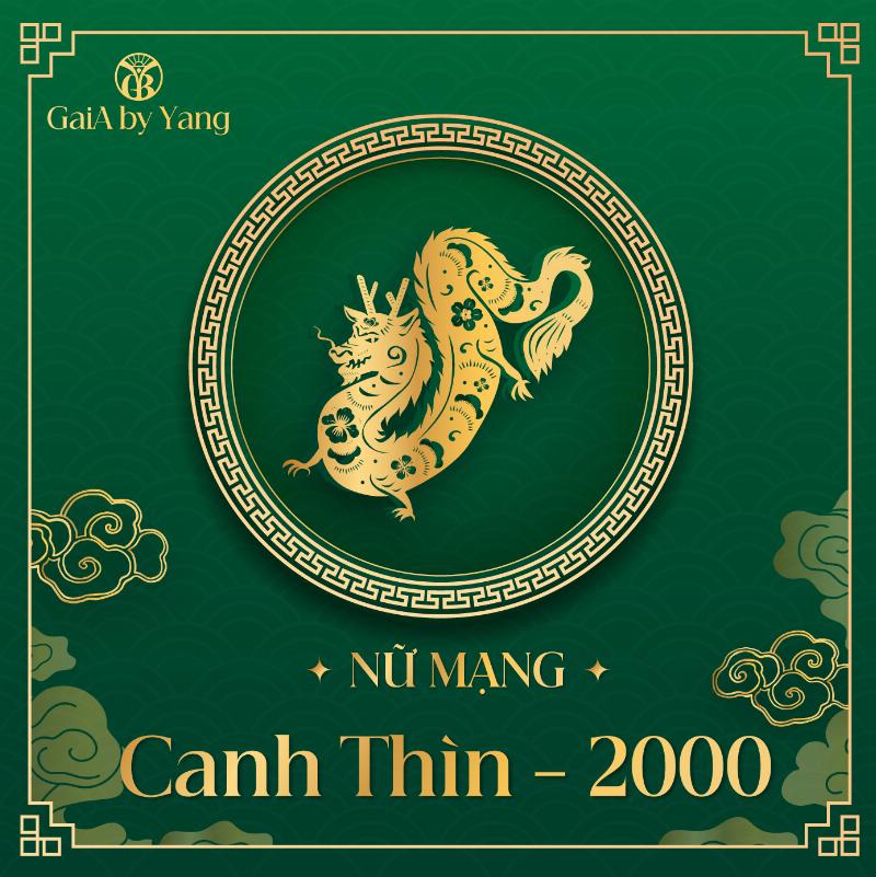 Tử vi tài lộc Canh Thìn 2000 nữ mạng