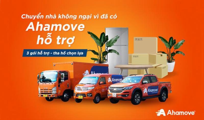 Xe tải chở đồ đạc chuyển nhà