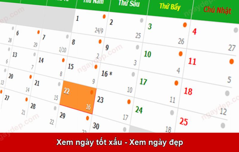 Xem ngày tốt đổ mái tháng 4