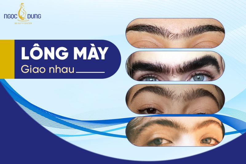 Ảnh hưởng của lông mày giao nhau