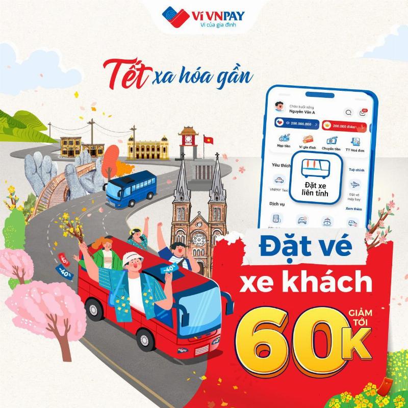 Đặt vé xe dịp Tết