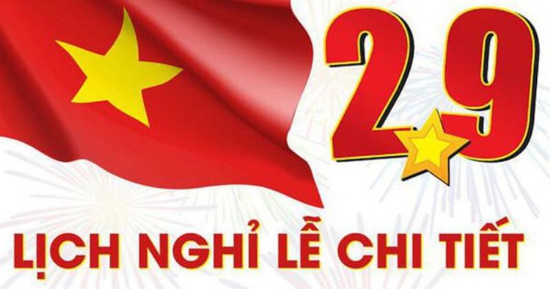 Kế hoạch kỳ nghỉ cho ngày 2 tháng 9