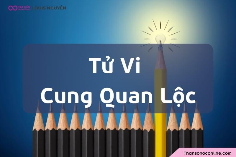 Lời khuyên ứng dụng sao tử vi cung quan lộc