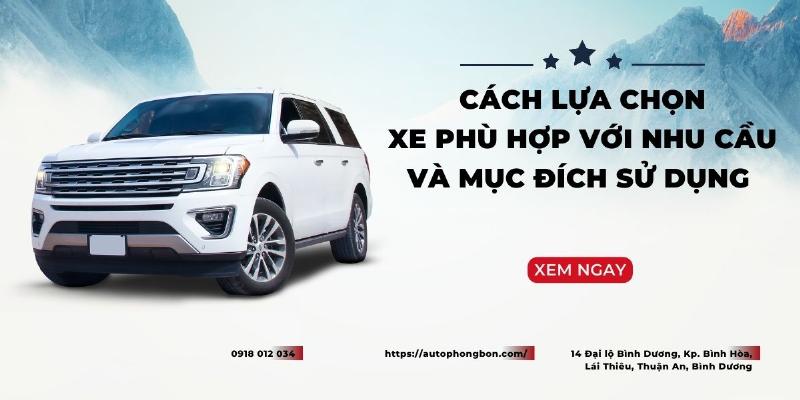 Lựa chọn nhà xe phù hợp