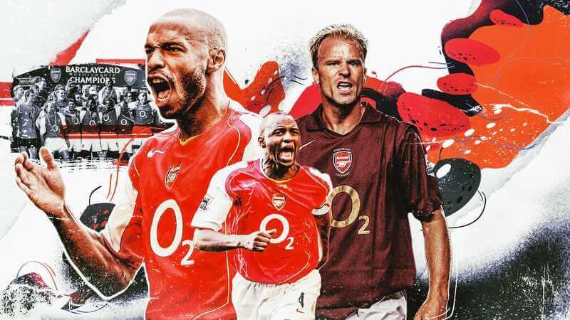 Patrick Vieira thể hiện sự lãnh đạo và kiểm soát xuất sắc trong một trò chơi với tiền vệ Arsenal.