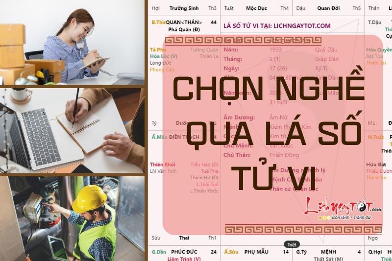 Tử vi chọn nghề