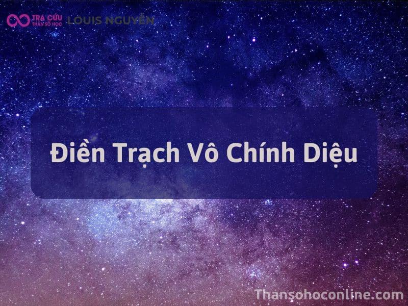 Ứng Dụng Điền Trạch Vô Chính Diệu Trong Cuộc Sống