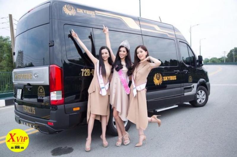 Nội thất xe Limousine Việt Trì Sapa sang trọng