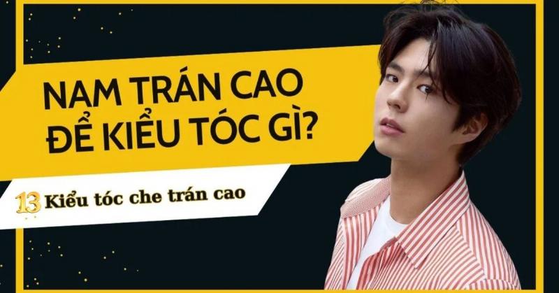 Tóc ngắn cho mặt tròn trán cao cung mệnh Kim