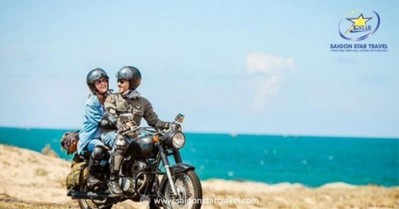 Bản đồ minh họa các tuyến đường chính từ TP.HCM đến Mũi Né, bao gồm QL1A và Cao tốc Long Thành - Dầu Giây, hiển thị khoảng cách và điểm kết nối quan trọng.