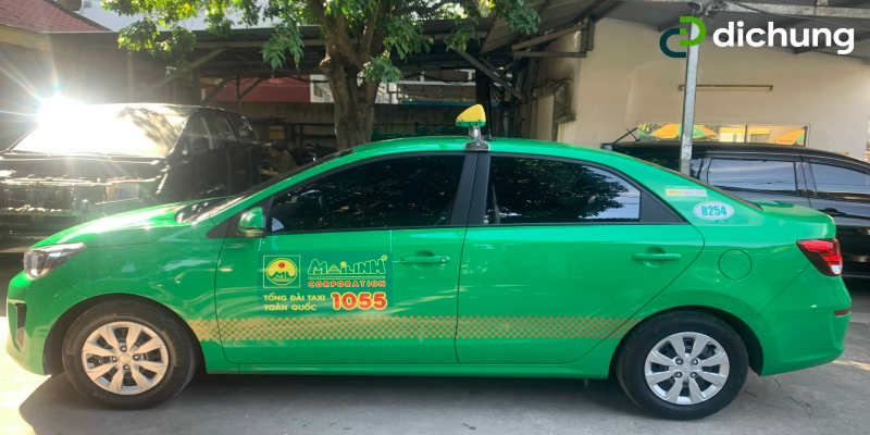 So sánh các loại xe taxi 4 chỗ và 7 chỗ tại sân bay Phù Cát
