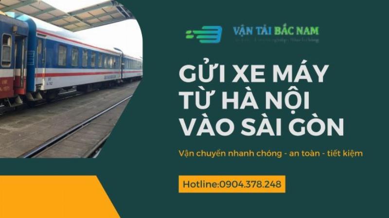 Dịch vụ vận chuyển xe máy Hà Nội Sài Gòn
