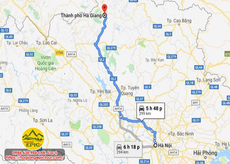 Hình ảnh minh họa xe khách giường nằm chất lượng cao chạy tuyến Hà Nội Hà Giang, cho thấy sự tiện nghi phù hợp với quãng đường hà nội hà giang bao nhiêu km