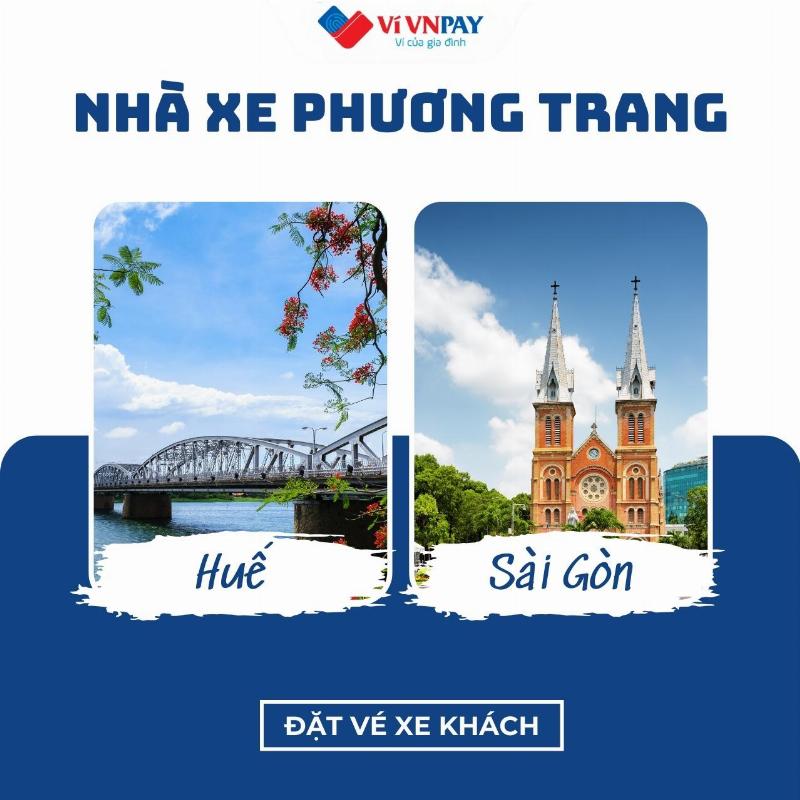 Giao diện thân thiện, dễ sử dụng khi đặt vé trực tuyến nhà xe Phương Trang tuyến Đà Nẵng - Sài Gòn